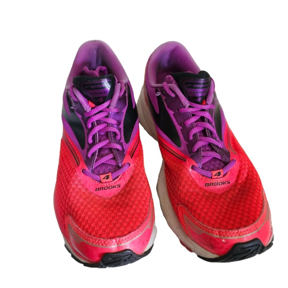 Brooks Launch Shoes Pink Blue Running Shoes Sneakers Size 9‎